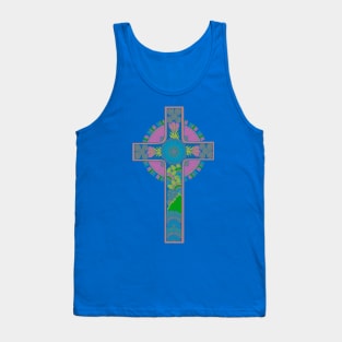 Pretty Cross Graphic Tank Top